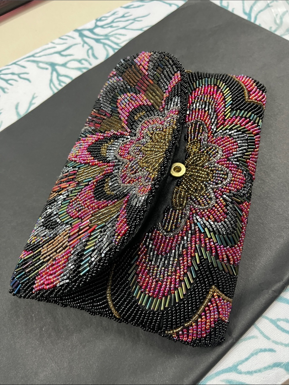 Vintage Beaded LaRegale Clutch